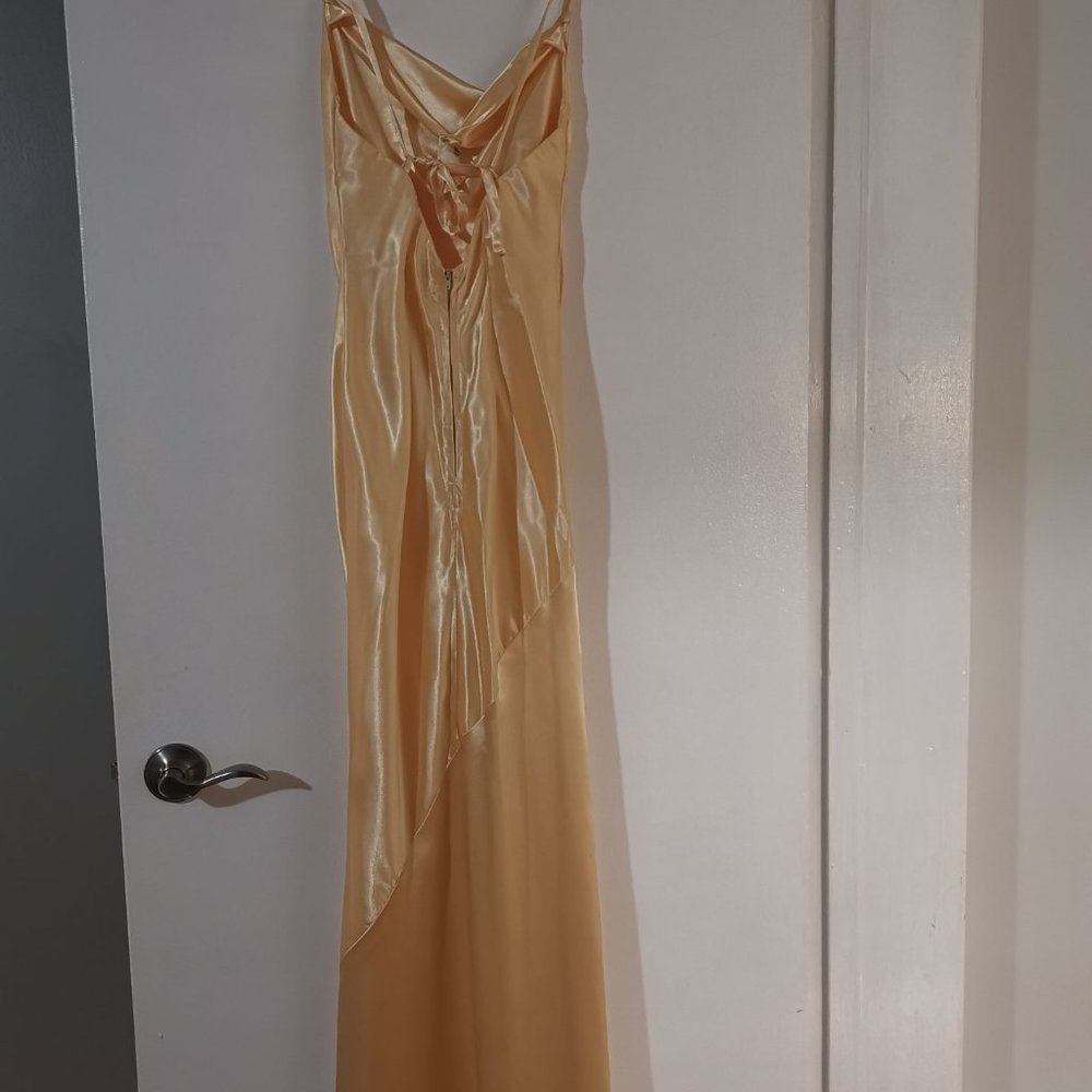 Vintage Yellow Slip Dress - Picture 5 of 6